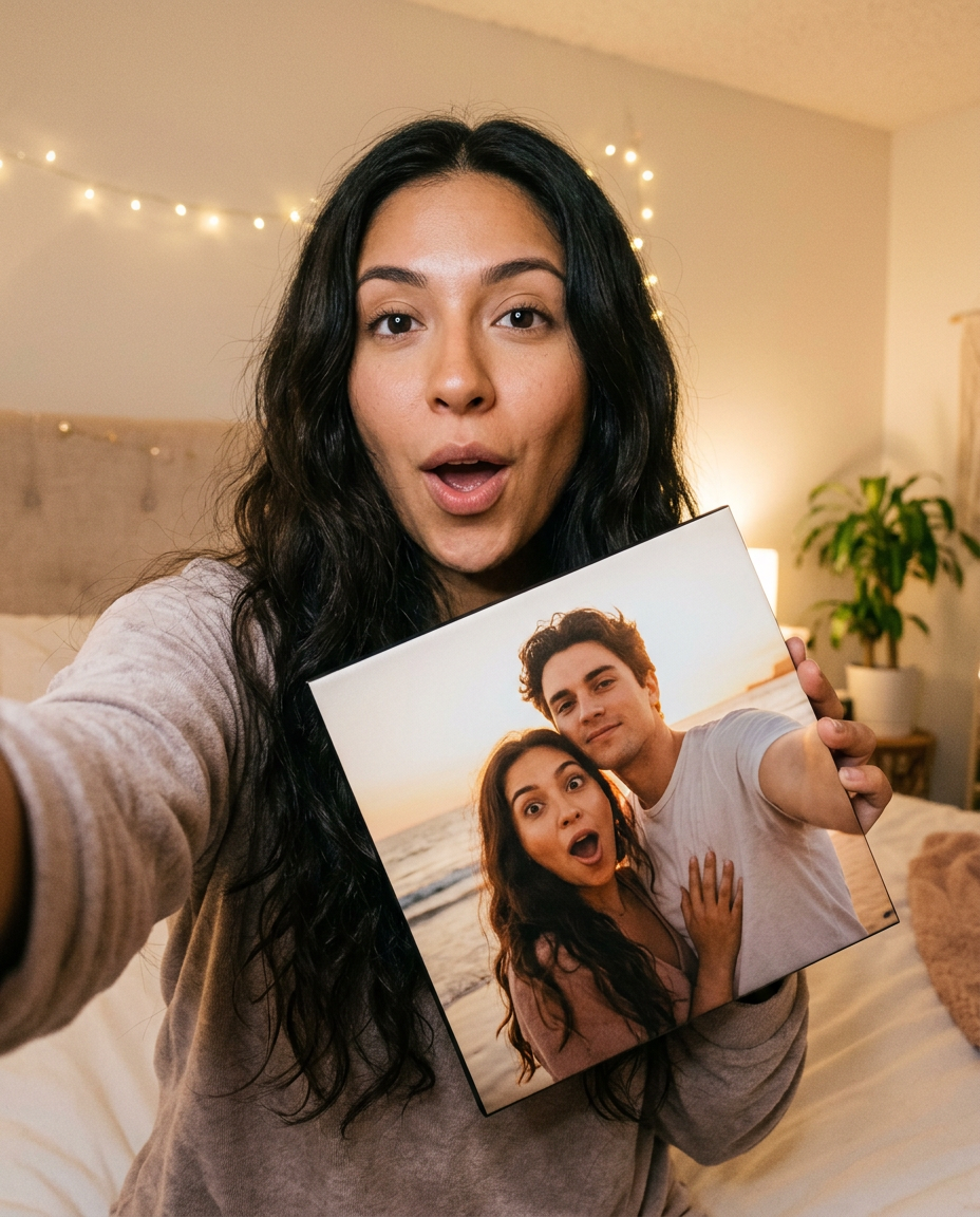 Custom Photo Tiles — Your Photos on Premium Wall Tiles — Magic Portraits